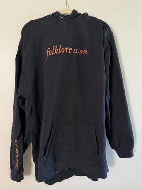 RARE Taylor Swift Folklore 2020 Hoodie 3X - Very Good
